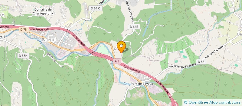 localisation de l'entreprise HARAS DE LA BUISSONNE  MEYREUIL