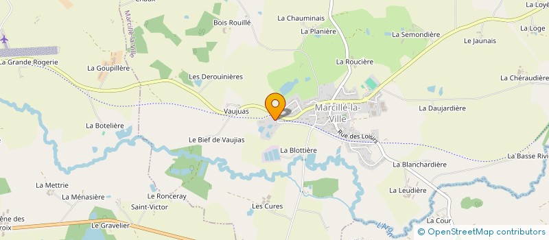 localisation de l'entreprise HARAS DE LA CHAPELLE AU RIBOUL  LA CHAPELLE-AU-RIBOUL
