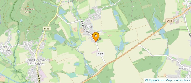 localisation de l'entreprise HARAS DE LA FLESCH à FELON