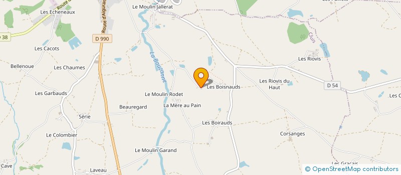 localisation de l'entreprise HARAS DE LA FORGE à CLUIS