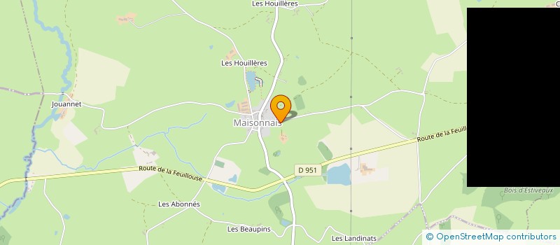 localisation de l'entreprise HARAS DE LA HEROICA  MAISONNAIS