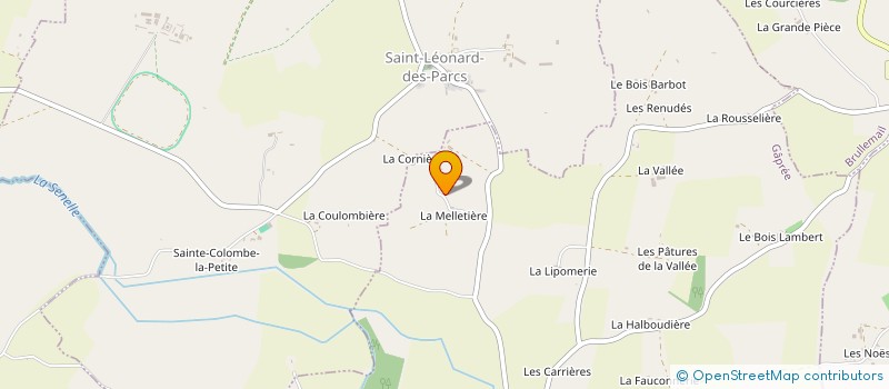 localisation de l'entreprise HARAS DE LA MELLETIERE à GAPREE