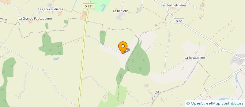 localisation de l'entreprise HARAS DE LA SEIGNEURIE  CHOUE