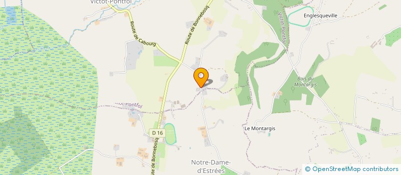 localisation de l'entreprise HARAS DE LA VALLEE à VICTOT-PONTFOL