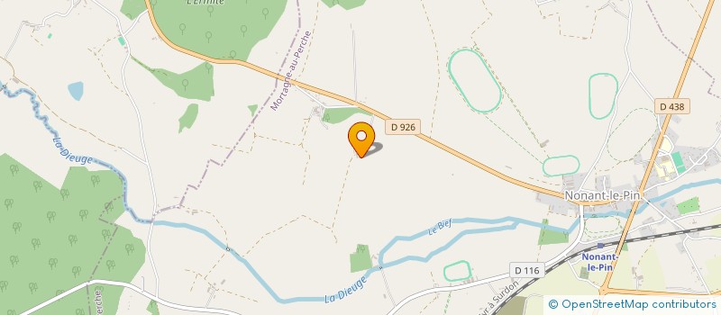 localisation de l'entreprise HARAS DE MONTAIGU à NONANT-LE-PIN
