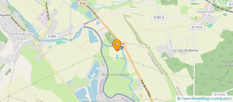 localisation de l'entreprise HARAS DE NANTILLY à LA CHAUSSEE-D'IVRY