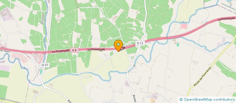 localisation de l'entreprise HARAS DE PION PARA  TRETS