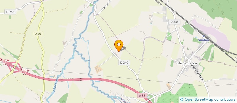 localisation de l'entreprise HARAS DE SAINT-LOUIS à MACE