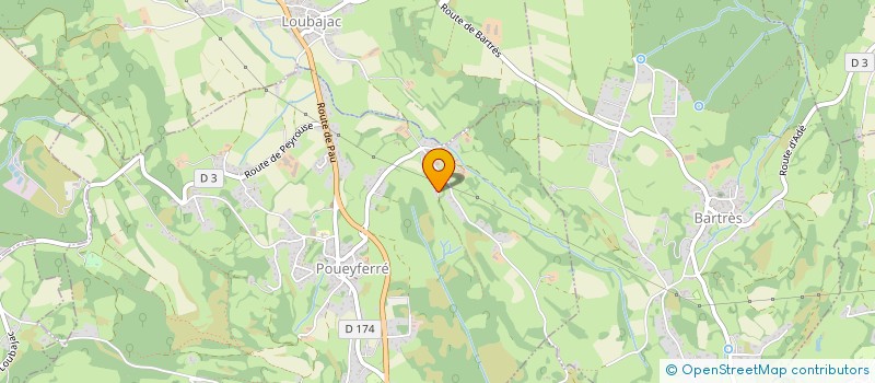 localisation de l'entreprise HARAS DE SARRABOUZES à JULOS