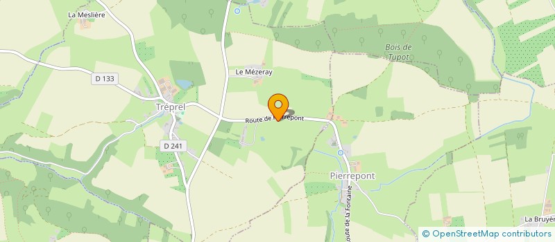 localisation de l'entreprise HARAS DE TREPREL  TREPREL