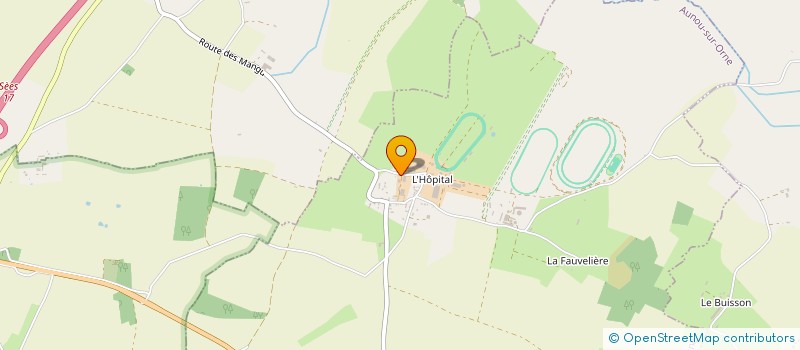 localisation de l'entreprise HARAS DE VILLEPELLEE à CHAILLOUE