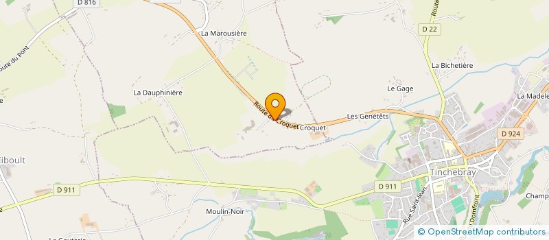 localisation de l'entreprise HARAS DES CHARDONNETS à ST QUENTIN LES CHARDONNETS