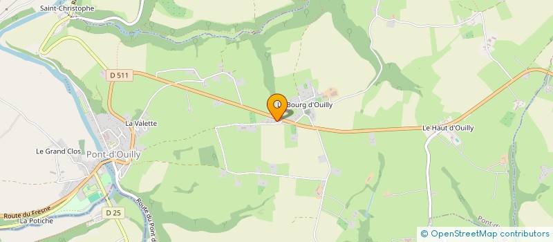 localisation de l'entreprise HARAS DES COURS à PIERREFITTE-EN-CINGLAIS
