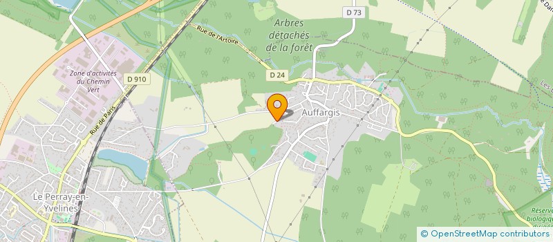localisation de l'entreprise HARAS DES ELFS à AUFFARGIS