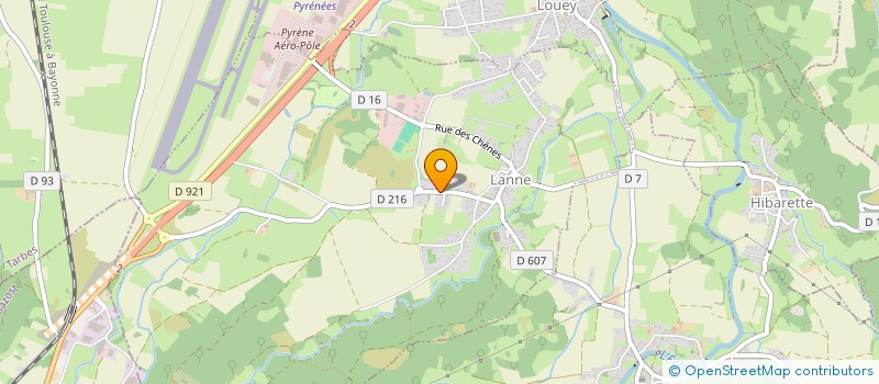 localisation de l'entreprise HARAS DES PYRENEES à LANNE