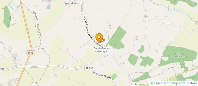 localisation de l'entreprise HARAS DES TROIS CHAPELLES à MEZIDON VALLEE D'AUGE