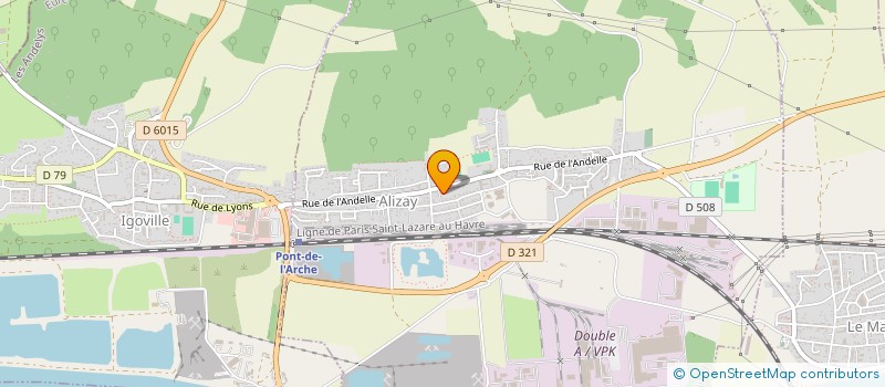 localisation de l'entreprise HARAS DES VALKYRIES  ALIZAY