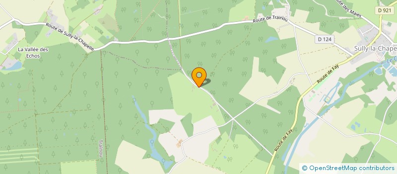 localisation de l'entreprise HARAS DES VERNELLES à SULLY-LA-CHAPELLE