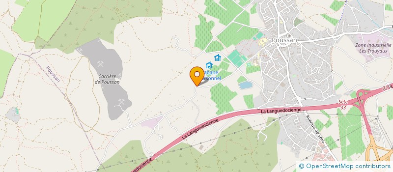 localisation de l'entreprise HARAS DOMITIA  POUSSAN