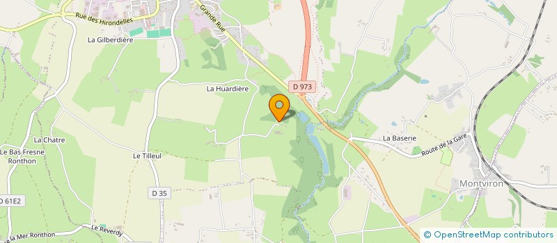 localisation de l'entreprise HARAS DU FOUGERAY DE LA FERRONNERIE ET DE MIRANDE REUNIS à SARTILLY-BAIE-BOCAGE