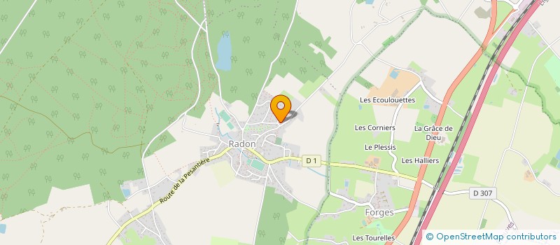 localisation de l'entreprise HARAS DU PLEY à ECOUVES