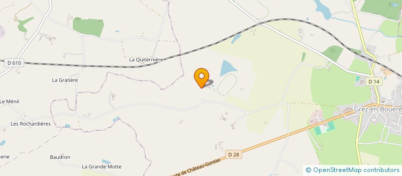 localisation de l'entreprise HARAS DU ROCHER  GREZ-EN-BOUERE