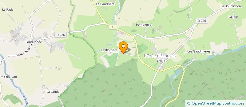 localisation de l'entreprise HARAS DU VION à L'OREE-D'ECOUVES