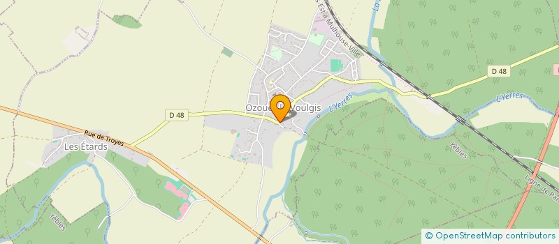 localisation de l'entreprise HARAS DU VOULGIS  OZOUER-LE-VOULGIS