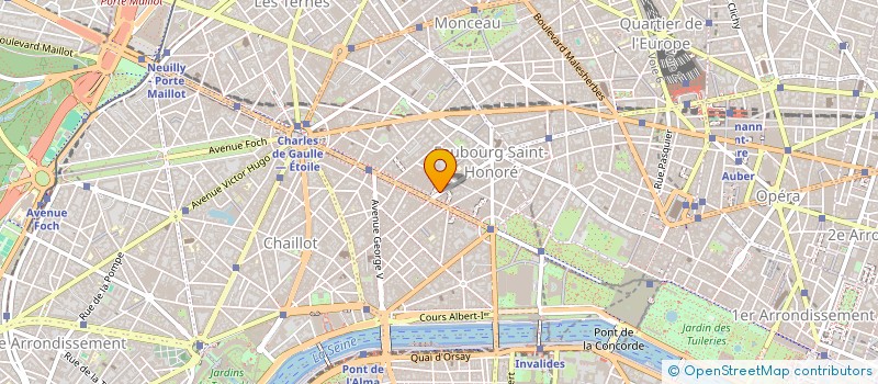 localisation de l'entreprise HARAS ECARLATE à PARIS