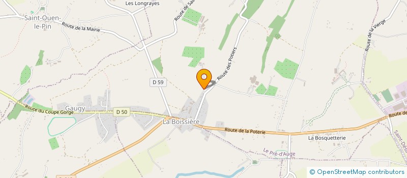 localisation de l'entreprise HARAS GARMAR, SCEA  LE PRE D'AUGE