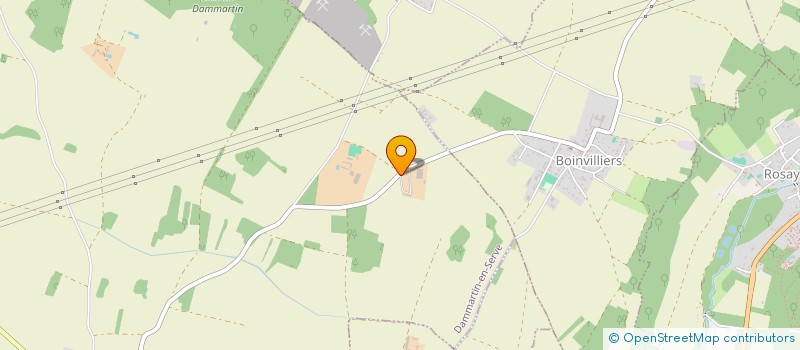 localisation de l'entreprise HARAS LE DENTU  DAMMARTIN-EN-SERVE