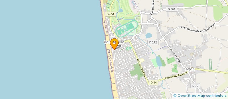 localisation de l'entreprise HARASSE SEBASTIEN ET SOPHIE  AGON-COUTAINVILLE