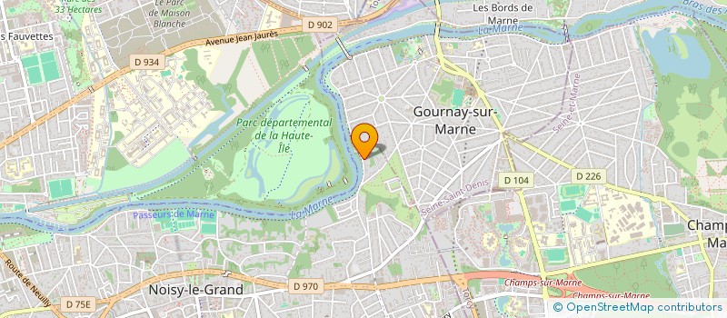 localisation de l'entreprise HARBA  NOISY-LE-GRAND