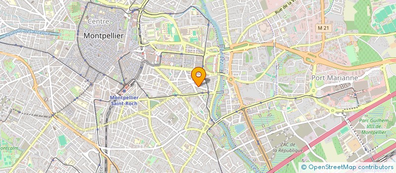 localisation de l'entreprise HARBIRI à MONTPELLIER