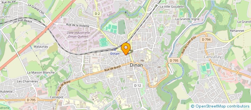 localisation de l'entreprise HARBOUR  DINAN