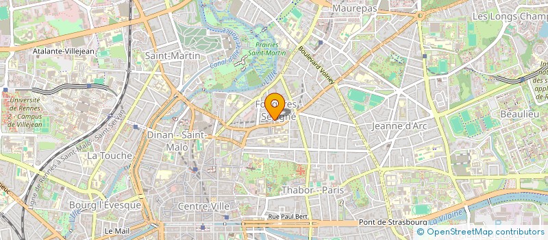 localisation de l'entreprise HARBOUR FINANCE  RENNES