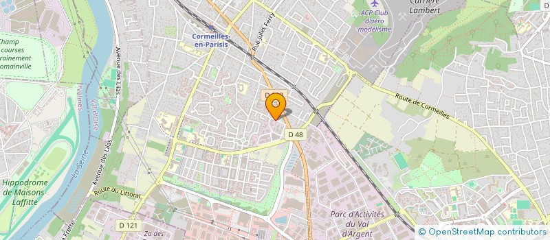 localisation de l'entreprise HARCA SARL à CORMEILLES-EN-PARISIS