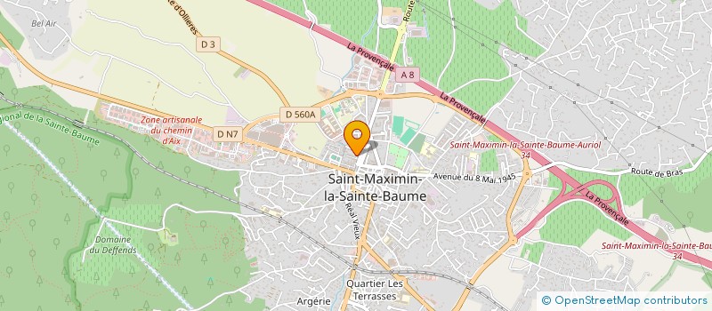 localisation de l'entreprise HARCHE DE NOE FERME PEDAGO-ASSOCIATIVE à SAINT-MAXIMIN-LA-SAINTE-BAUME