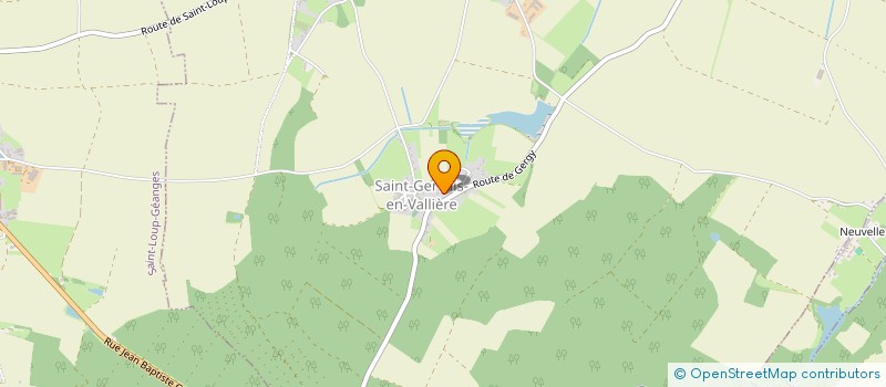 localisation de l'entreprise HARCHIES FABIEN  SAINT-GERVAIS-EN-VALLIERE