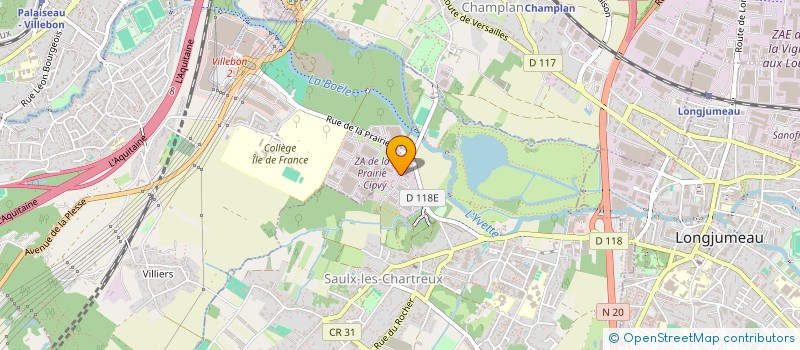 localisation de l'entreprise HARCOUR SERVICES à SAULX-LES-CHARTREUX