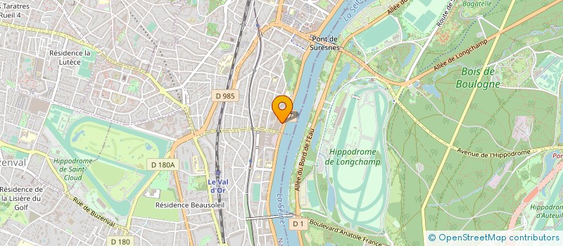 localisation de l'entreprise HARCOURT DIFFUSION à SURESNES