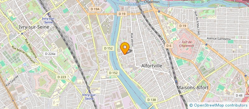 localisation de l'entreprise HARD BLOCK CAFE à ALFORTVILLE
