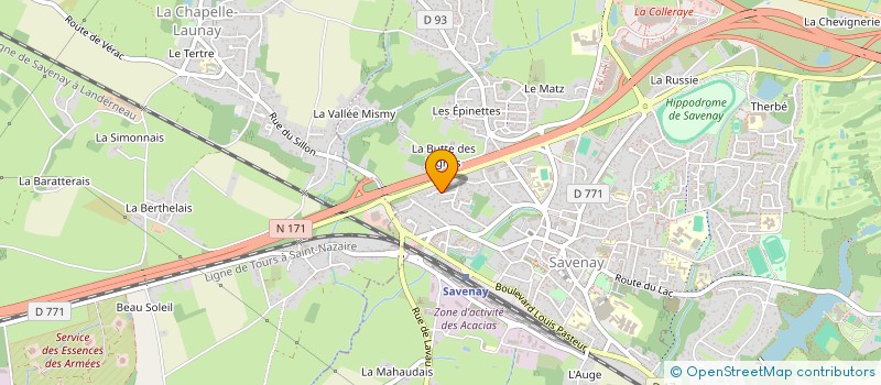 localisation de l'entreprise HARD BREIZH à SAVENAY