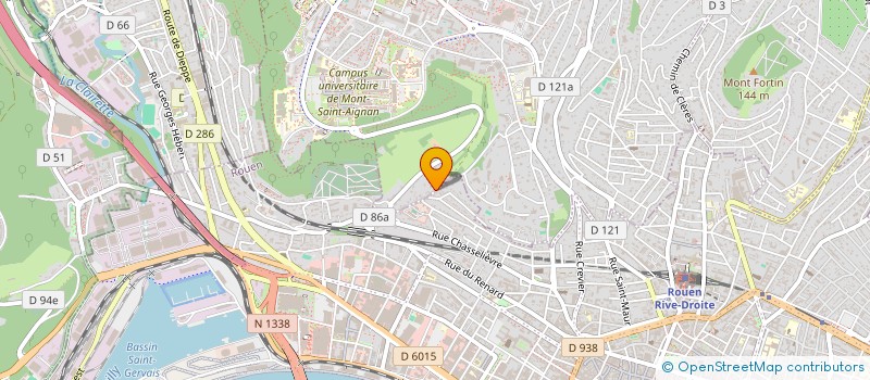 localisation de l'entreprise HARD-CORE RIDERS  MONT-SAINT-AIGNAN