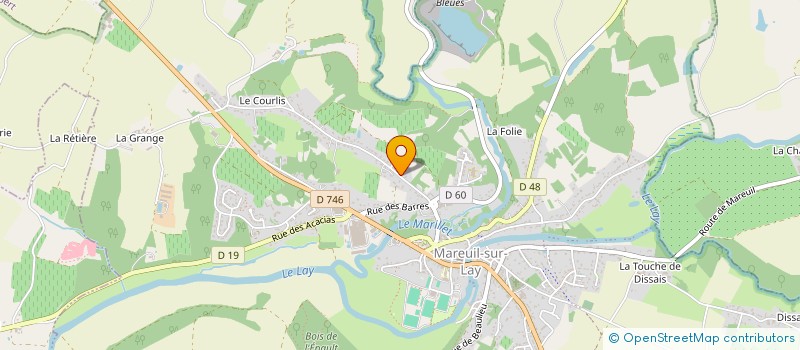 localisation de l'entreprise HARD ELAGUE  MAREUIL-SUR-LAY-DISSAIS