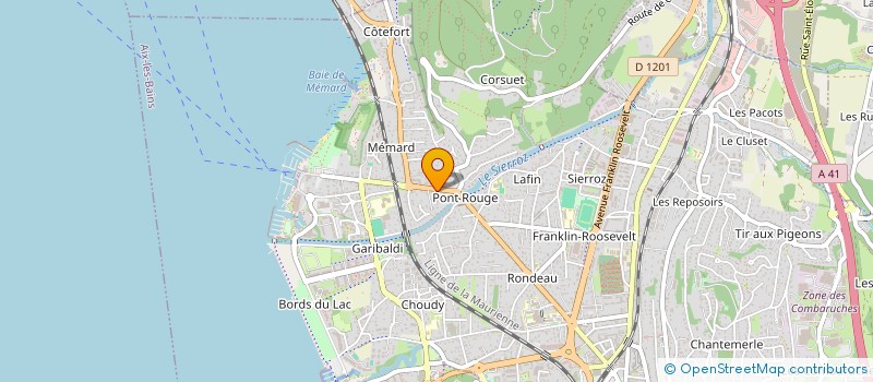 localisation de l'entreprise HARD GYM  AIX-LES-BAINS