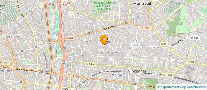 localisation de l'entreprise HARD SECURITE PRIVEE à MONTREUIL