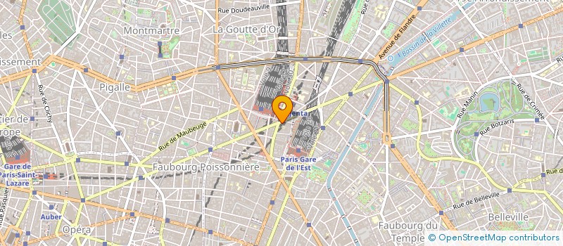 localisation de l'entreprise HARD SHOP CENTER à PARIS