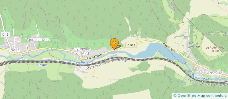 localisation de l'entreprise HARD VALLEE EVENTS  BAYONVILLE-SUR-MAD