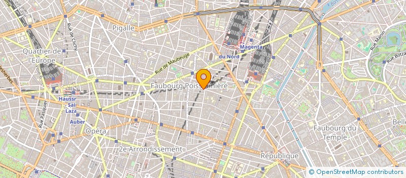 localisation de l'entreprise HARDEL LE BIHAN  PARIS